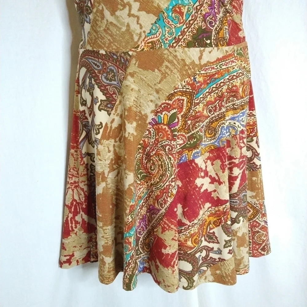 Pretty Ralph Lauren Paisley Print Dress EUC ❤️ - Picture 5 of 12